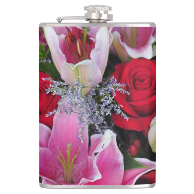Flasques Lys et roses (Devant)