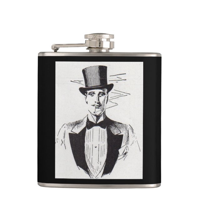 Flasques M. Classy, homme bien habillé (Devant)