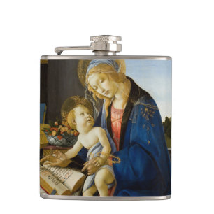 Flasques Madonna du livre par Botticelli