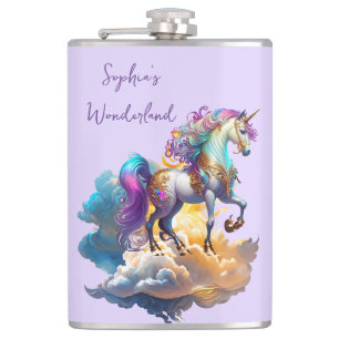 Flasques Magique Unicorne Imaginaire nuages romance anniver
