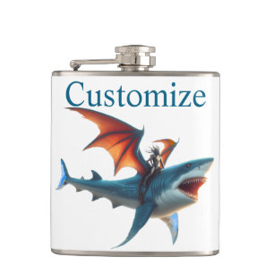Flasques Man-Bat équitation Scary Shark Thunder_Cove