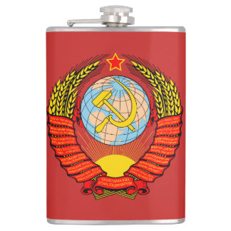 Flasques Manteau d'Union Soviétique des bras URSS
