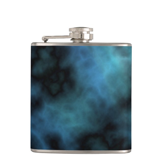 Flasques Marbre Bleu Cosmic Faux (Devant)