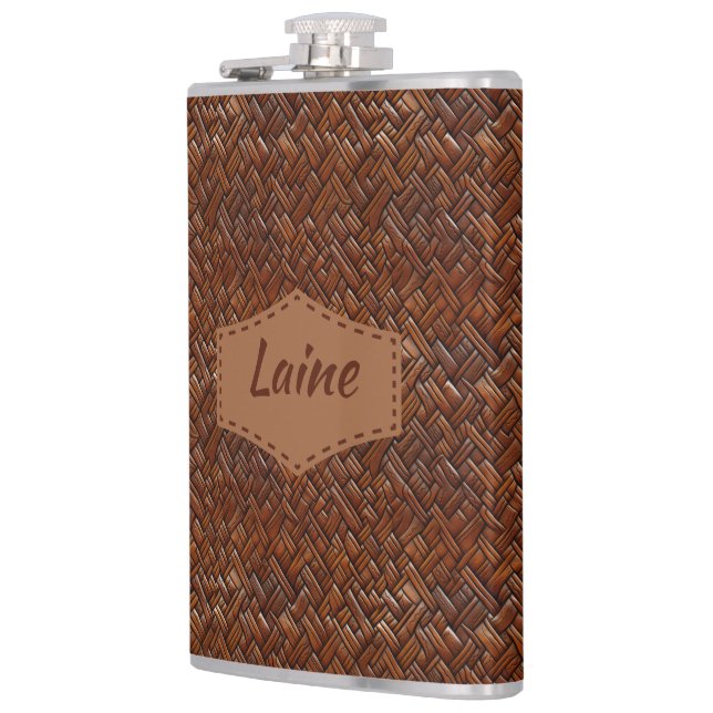 Flasques Mariage Faux Cuir Travailleur Aspect (Gauche)