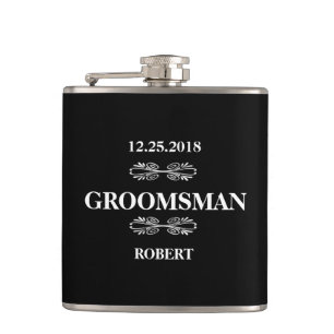 Flasques Mariage Groomsman