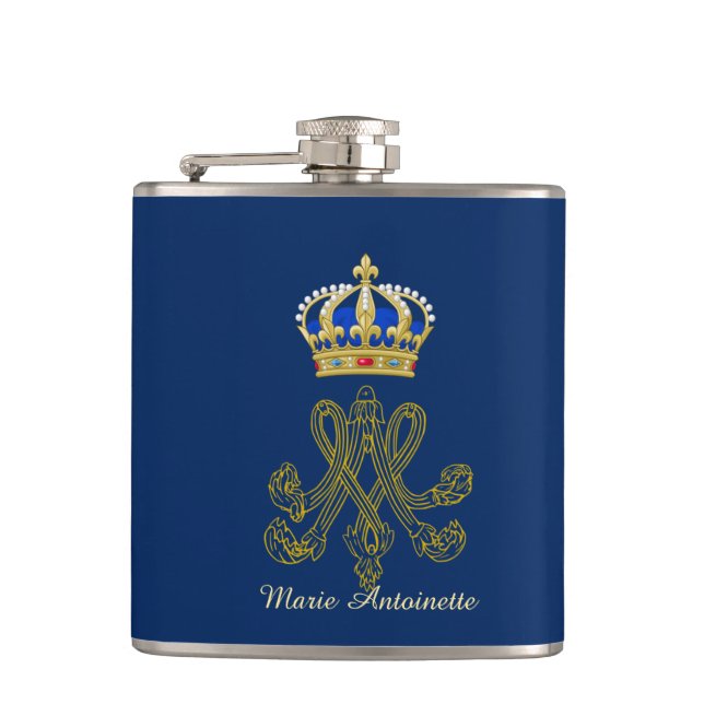 Flasques Marie Antoinette Monogram (Devant)