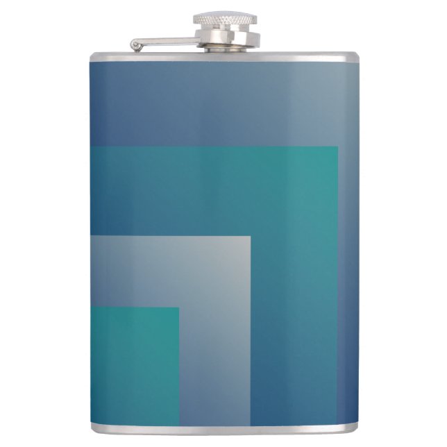 Flasques Marine gris turquoise (Devant)