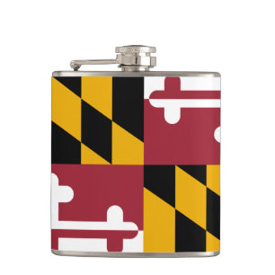 Flasques Maryland Drapeau et voyage Maryland États-Unis/sp
