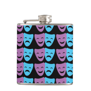 Flasques Masques de drame