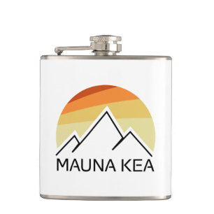 Flasques Mauna Kea Hawaii Retro