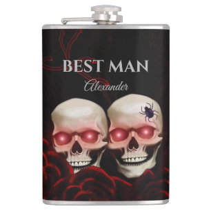 Flasques Meilleur homme groomsmen cadeau de mariage faveur