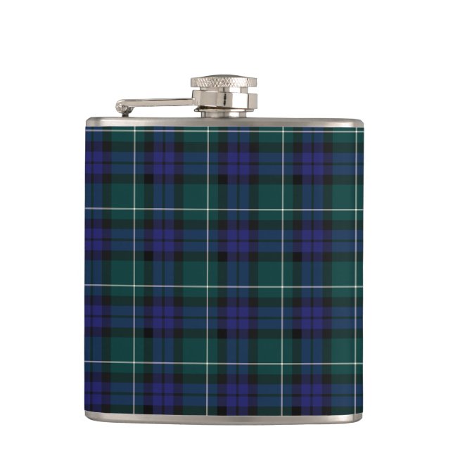 Flasques Menteith Scotland District Tartan (Devant)