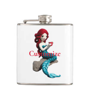 Flasques Mermaid Relaxant Avec Boisson Thunder_Cove