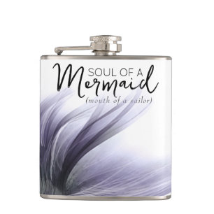 Flasques #MermaidLife Soul de sirène à la bouche de la voil