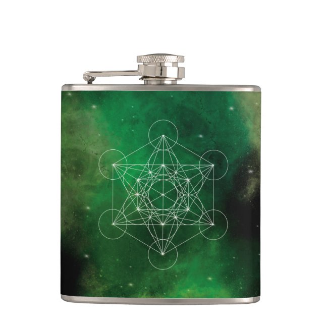 Flasques Metatron, chakra,zen,sacred geometric, angel (Devant)