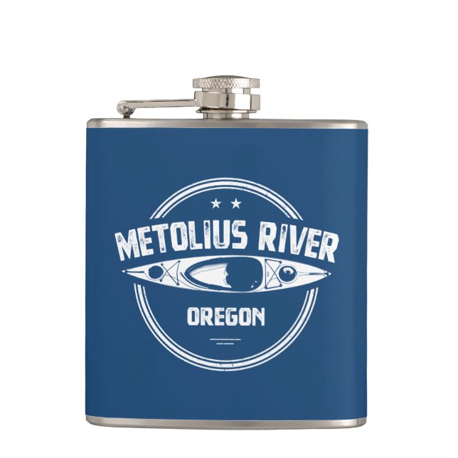 Flasques Metolius River Oregon Kayaking (Devant)