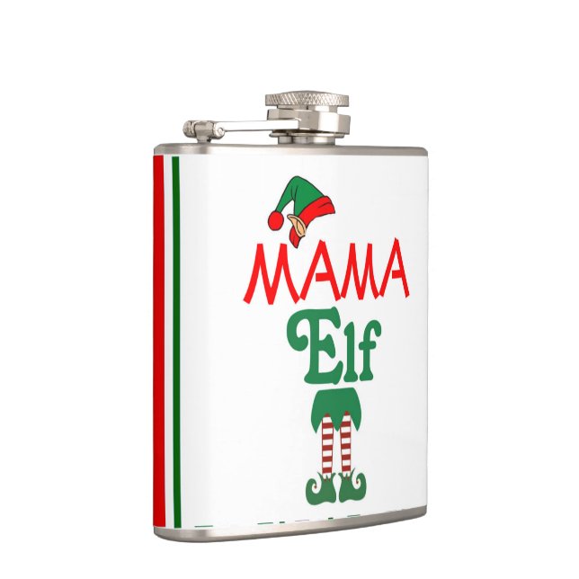 Flasques Mignonne Noël Fêtes Mama Elf (Droite)