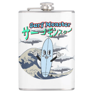 Flasques Mikitiez surf windsurf monster menthe japonaise