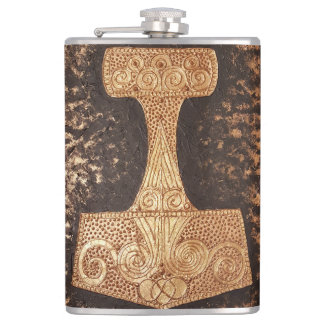Flasques Mjolnir, marteau de Thor