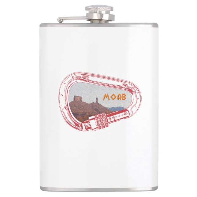 Flasques Moab Escalade Carabiner (Devant)