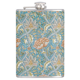 Flasques Modèle floral bleu Windrush de William Morris