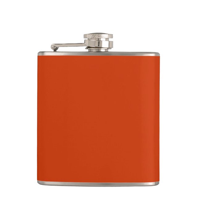 Flasques Modèle orange brûlé (Devant)