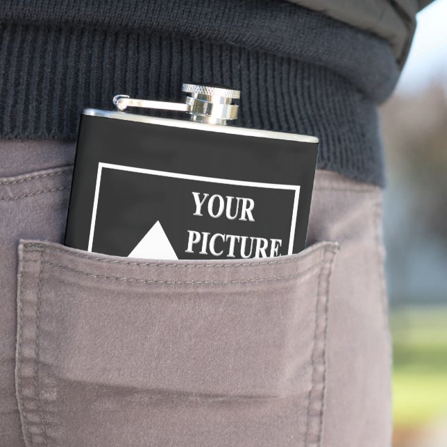 Flasques Moderne simple Créez votre propre image Mariage (En situation)