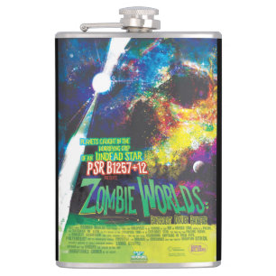 Flasques Mondes Zombie Galaxie d'Halloween