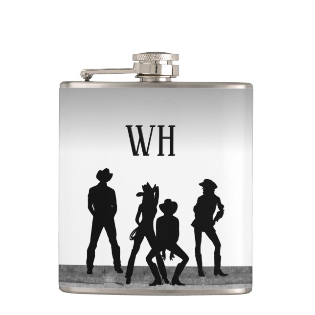 Flasques Monogram Country Western Fun (Devant)