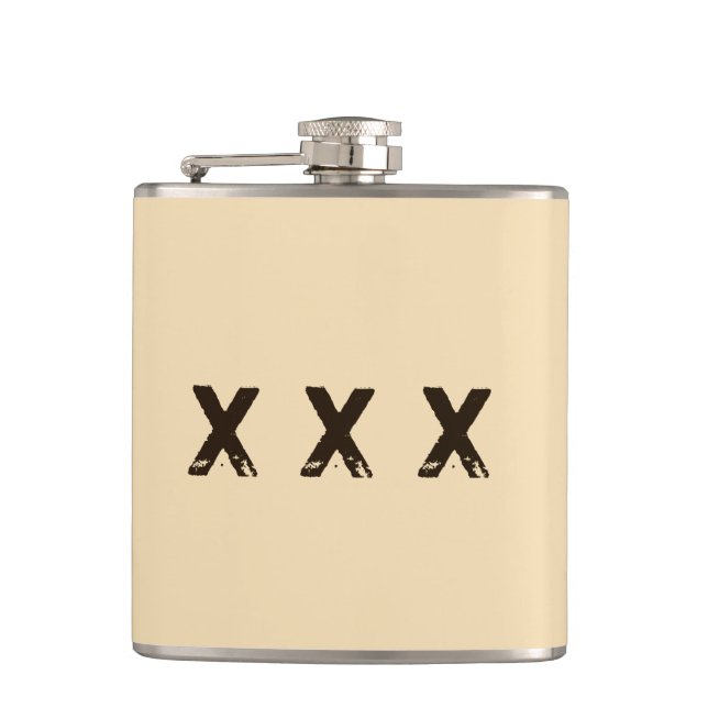 Flasques Monogramme de style Moonshine (Devant)