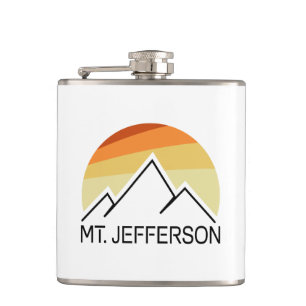 Flasques Mont Jefferson New Hampshire Retro