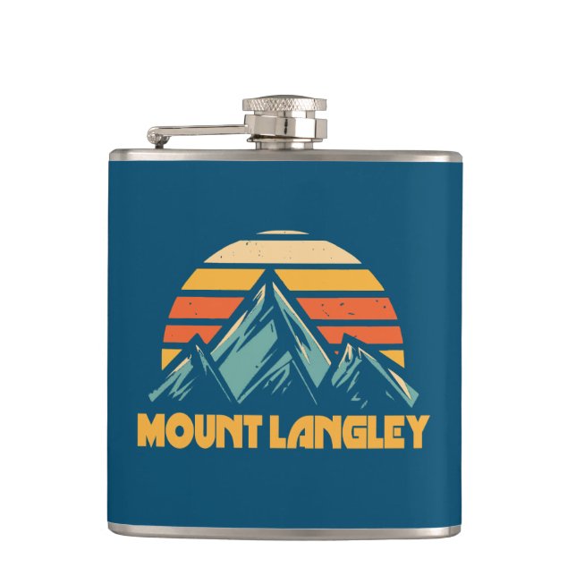 Flasques Mont Langley California Retro Turquoise (Devant)