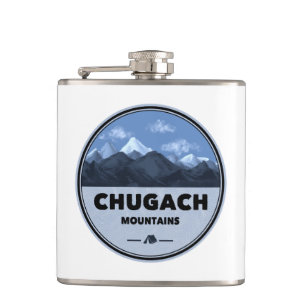 Flasques Montagnes Chugach Alaska Camping