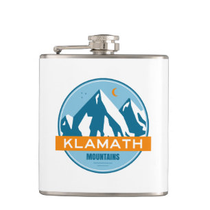 Flasques Montagnes de Klamath Californie Oregon