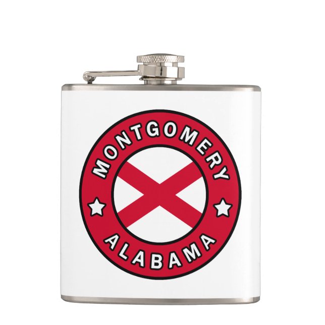Flasques Montgomery Alabama (Devant)