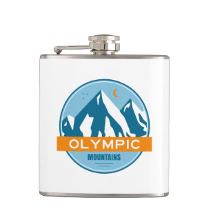 Flasques Monts olympiques Washington