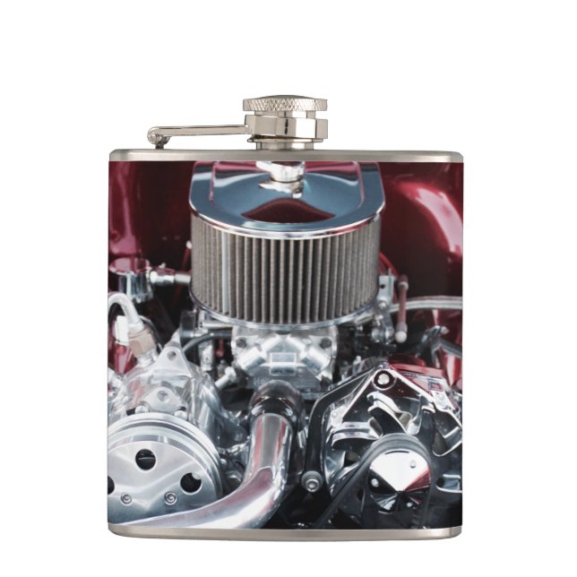 Flasques Moteur de voiture classique (Devant)