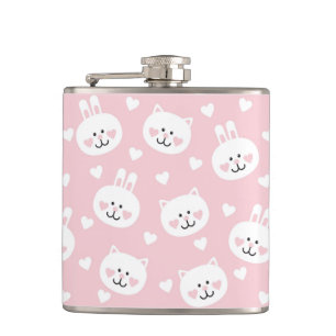 Flasques Motif 2 d'amour