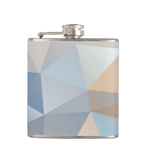 Flasques Motif abstrait frais de triangle