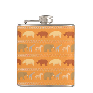 Flasques Motif africain