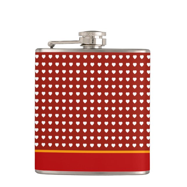 Flasques Motif cardiaque (Devant)