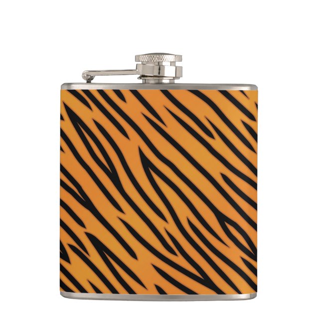 Flasques Motif de rayure de tigre (Devant)
