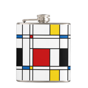 Flasques Motif de Stijl