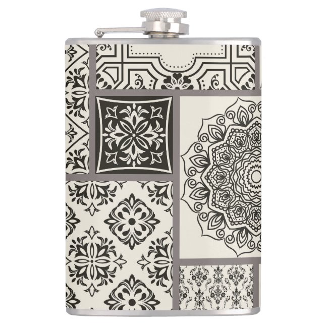 Flasques Motif de tuile islamique Majolica (Devant)