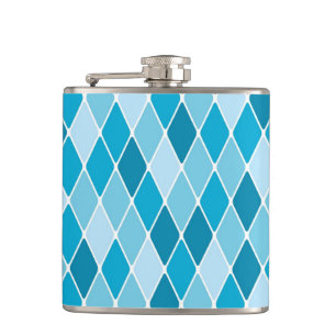 Flasques Motif d'hiver de harlequin