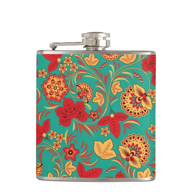 Flasques Motif floral 2 (Devant)