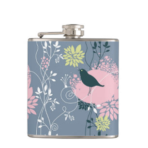 Flasques Motif floral 8