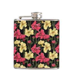 Flasques Motif floral élégant 2