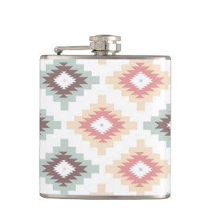 Flasques Motif géométrique dans le style aztèque