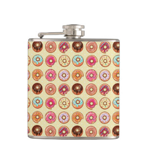 Flasques Motif mignon de beignet